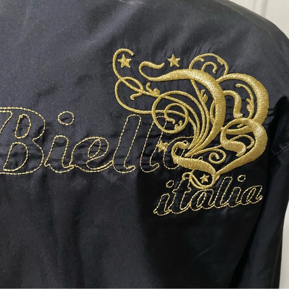 FILA BIELLA ITALIA Authentic Jacket Large Logo Jacket Size Medium - Picture 4 of 5